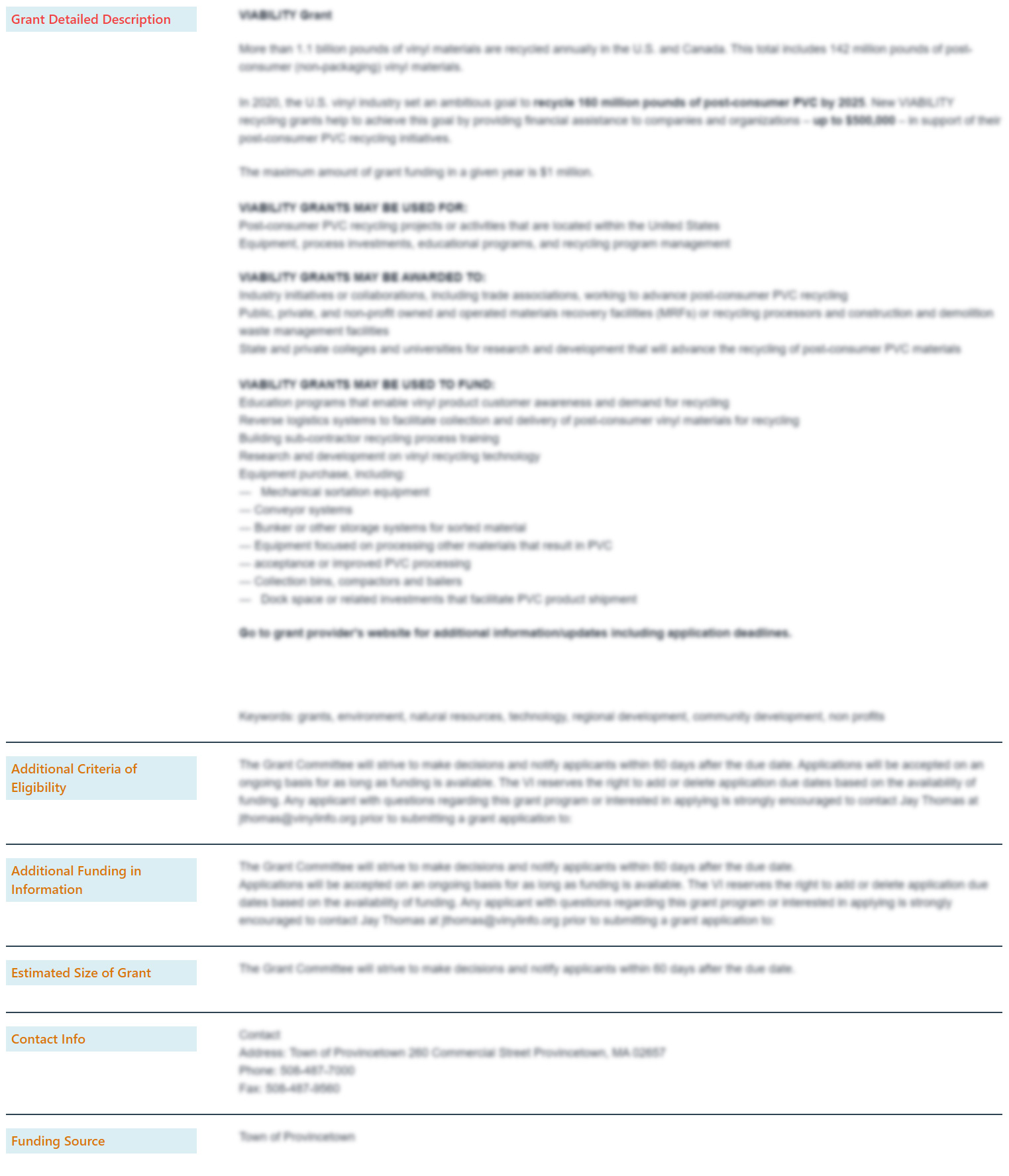 Grant Portal - Funding Support for Impactful Work Worldwide in Yukon (Canada) 75471